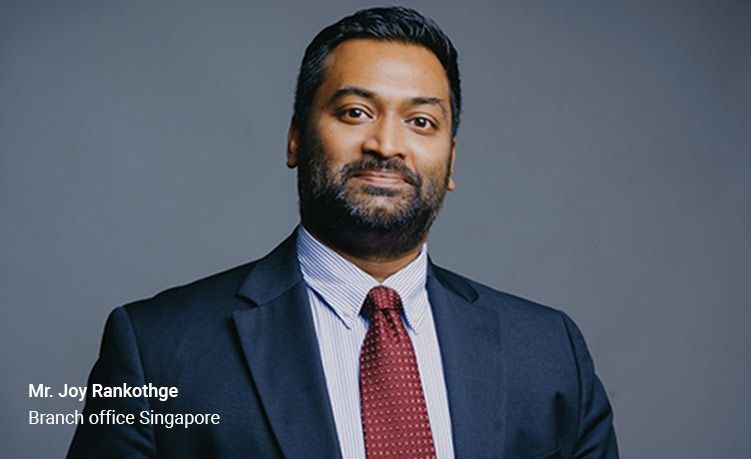 Our office in Singapore is there for you